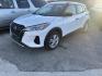 2022 White Nissan Kicks S (3N1CP5BV5NL) with an 1.6L L4 engine, CVT transmission, located at 1687 Business 35 S, New Braunfels, TX, 78130, (830) 625-7159, 29.655487, -98.051491 - Photo#0