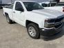 2017 White Chevrolet Silverado 1500 Work Truck 2WD (1GCNCNEHXHZ) with an 4.3L V6 engine, 6A transmission, located at 1687 Business 35 S, New Braunfels, TX, 78130, (830) 625-7159, 29.655487, -98.051491 - Photo#1
