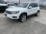 2016 White Volkswagen Tiguan SE (WVGAV7AX2GW) with an 2.0L L4 DOHC 16V TURBO engine, 6A transmission, located at 1687 Business 35 S, New Braunfels, TX, 78130, (830) 625-7159, 29.655487, -98.051491 - Photo#0