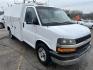 2013 White Chevrolet Express G3500 (1GB0G2CG7D1) with an 6.0L V8 OHV 16V FFV engine, 6-Speed Automatic transmission, located at 1687 Business 35 S, New Braunfels, TX, 78130, (830) 625-7159, 29.655487, -98.051491 - Photo#1