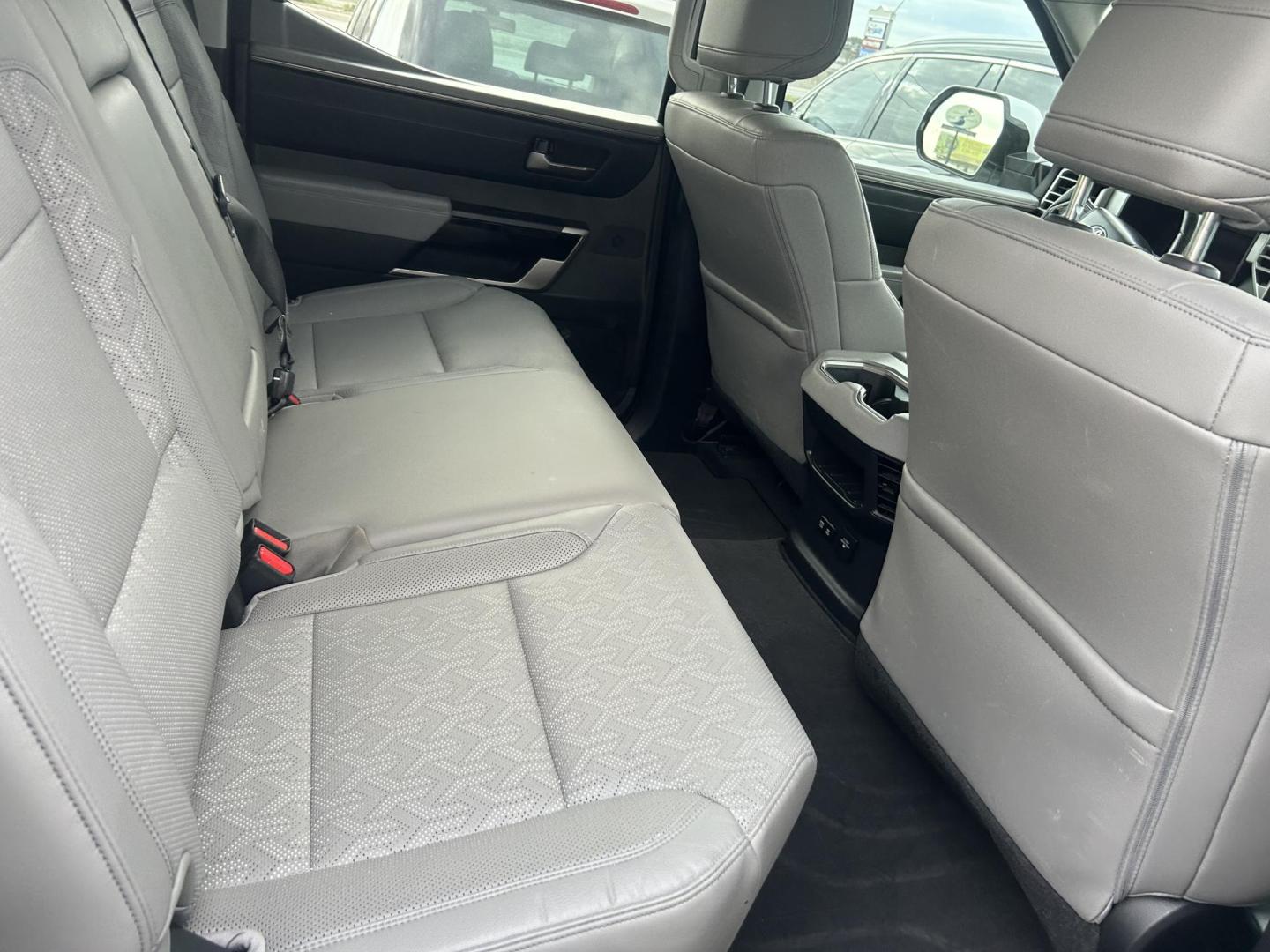 2024 White Toyota Tundra Limited CrewMax 4WD Hybrid (5TFJC5DB3RX) with an 3.4L V6 DOHC 24V HYBRID engine, 6A transmission, located at 1687 Business 35 S, New Braunfels, TX, 78130, (830) 625-7159, 29.655487, -98.051491 - Photo#7