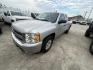 2011 Silver Chevrolet Silverado 1500 LT Ext. Cab 2WD (1GCRCSE0XBZ) with an 5.3L V8 OHV 16V FFV engine, 4-Speed Automatic transmission, located at 1687 Business 35 S, New Braunfels, TX, 78130, (830) 625-7159, 29.655487, -98.051491 - Photo#0