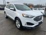 2019 White Ford Edge SEL FWD (2FMPK3J9XKB) with an 2.0L L4 DOHC 16V engine, 6A transmission, located at 1687 Business 35 S, New Braunfels, TX, 78130, (830) 625-7159, 29.655487, -98.051491 - Photo#1