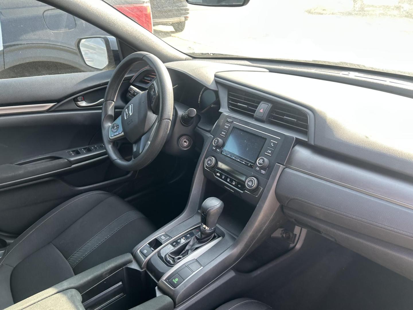 2017 Silver Honda Civic LX CVT (SHHFK7H20HU) with an 2.0L L4 DOHC 16V TURBO engine, CVT transmission, located at 1687 Business 35 S, New Braunfels, TX, 78130, (830) 625-7159, 29.655487, -98.051491 - Photo#3