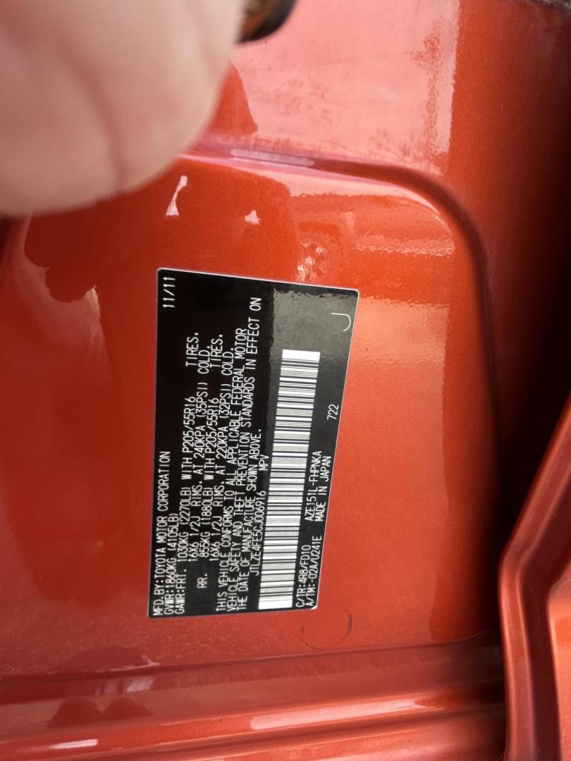 2012 Orange Scion xB 5-Door Wagon 5-Spd MT (JTLZE4FE5CJ) with an 2.4L L4 DOHC 16V engine, 5-Speed Manual transmission, located at 1687 Business 35 S, New Braunfels, TX, 78130, (830) 625-7159, 29.655487, -98.051491 - Photo#12