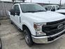 2021 White Ford F-250 SD XL SuperCab Long Bed 4WD (1FT7X2B67ME) with an 6.2L V8 OHV 16V engine, 6A transmission, located at 1687 Business 35 S, New Braunfels, TX, 78130, (830) 625-7159, 29.655487, -98.051491 - Photo#1