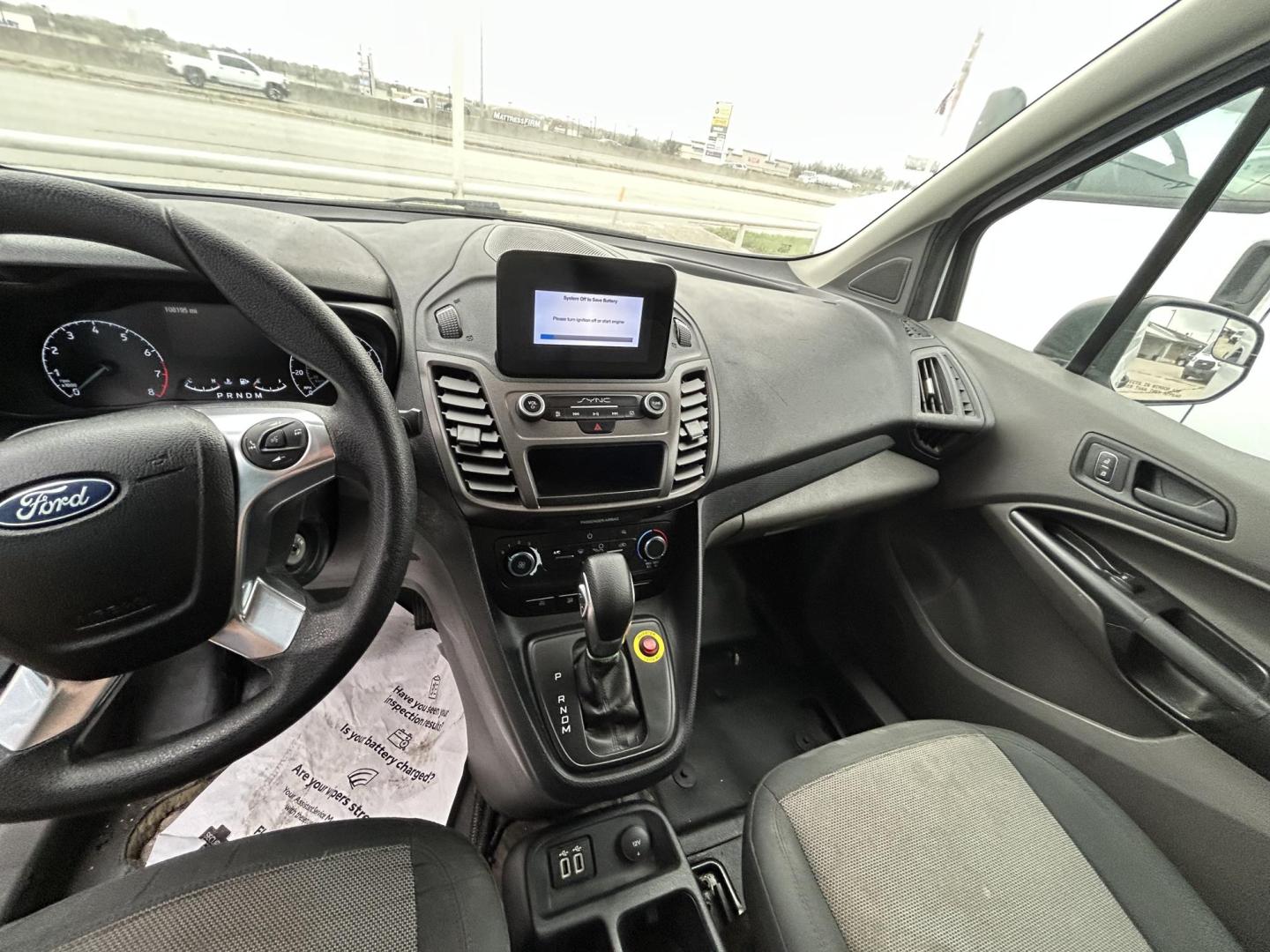 2020 White Ford Transit Connect Cargo Van XL LWB w/Rear 180 Degree Door (NM0LS7E26L1) with an 2.5L L4 DOHC 16V engine, 6A transmission, located at 1687 Business 35 S, New Braunfels, TX, 78130, (830) 625-7159, 29.655487, -98.051491 - Photo#10