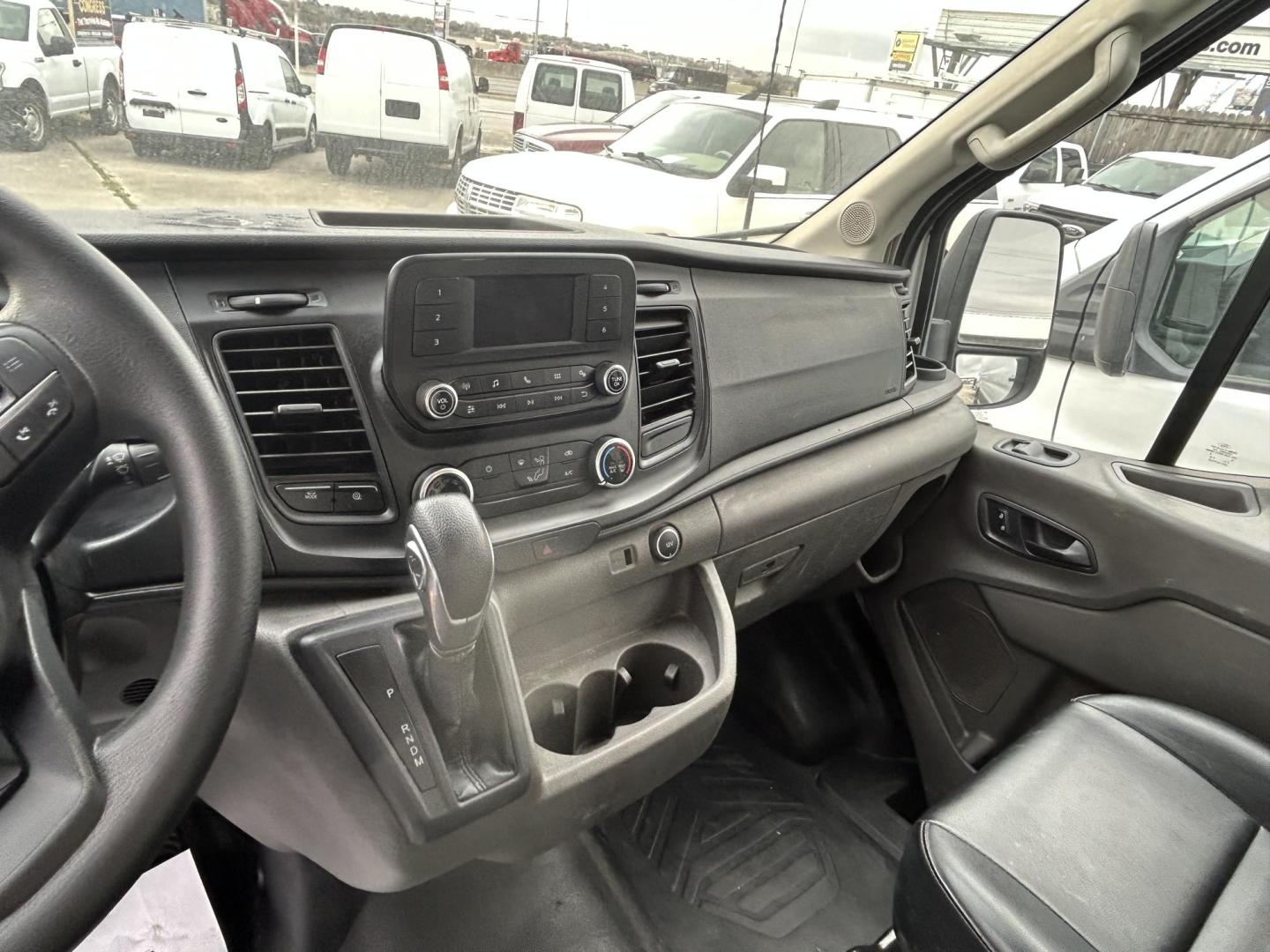 2020 White Ford Transit 250 Van Med. Roof w/Sliding Pass. 130-in. WB (1FTBR1C8XLK) with an 3.5L V6 DOHC 24V engine, 6A transmission, located at 1687 Business 35 S, New Braunfels, TX, 78130, (830) 625-7159, 29.655487, -98.051491 - Photo#11