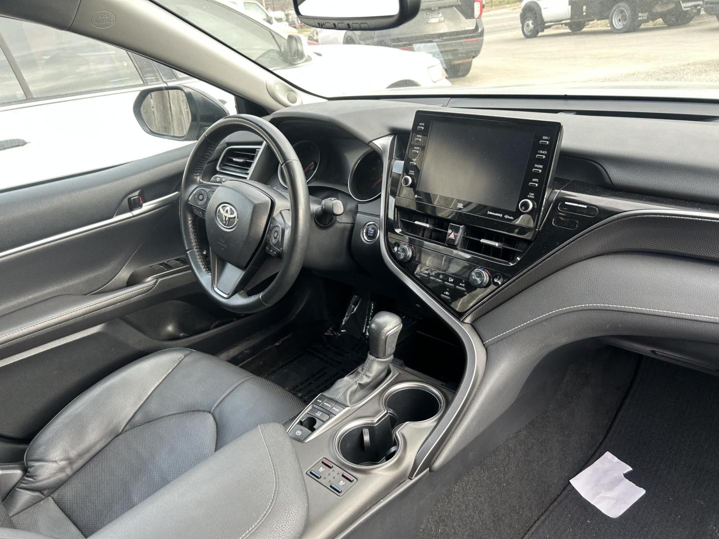 2023 Silver Toyota Camry XSE V6 (4T1KZ1AK0PU) with an 3.0L V6 DOHC 24V engine, 8A transmission, located at 1687 Business 35 S, New Braunfels, TX, 78130, (830) 625-7159, 29.655487, -98.051491 - Photo#3