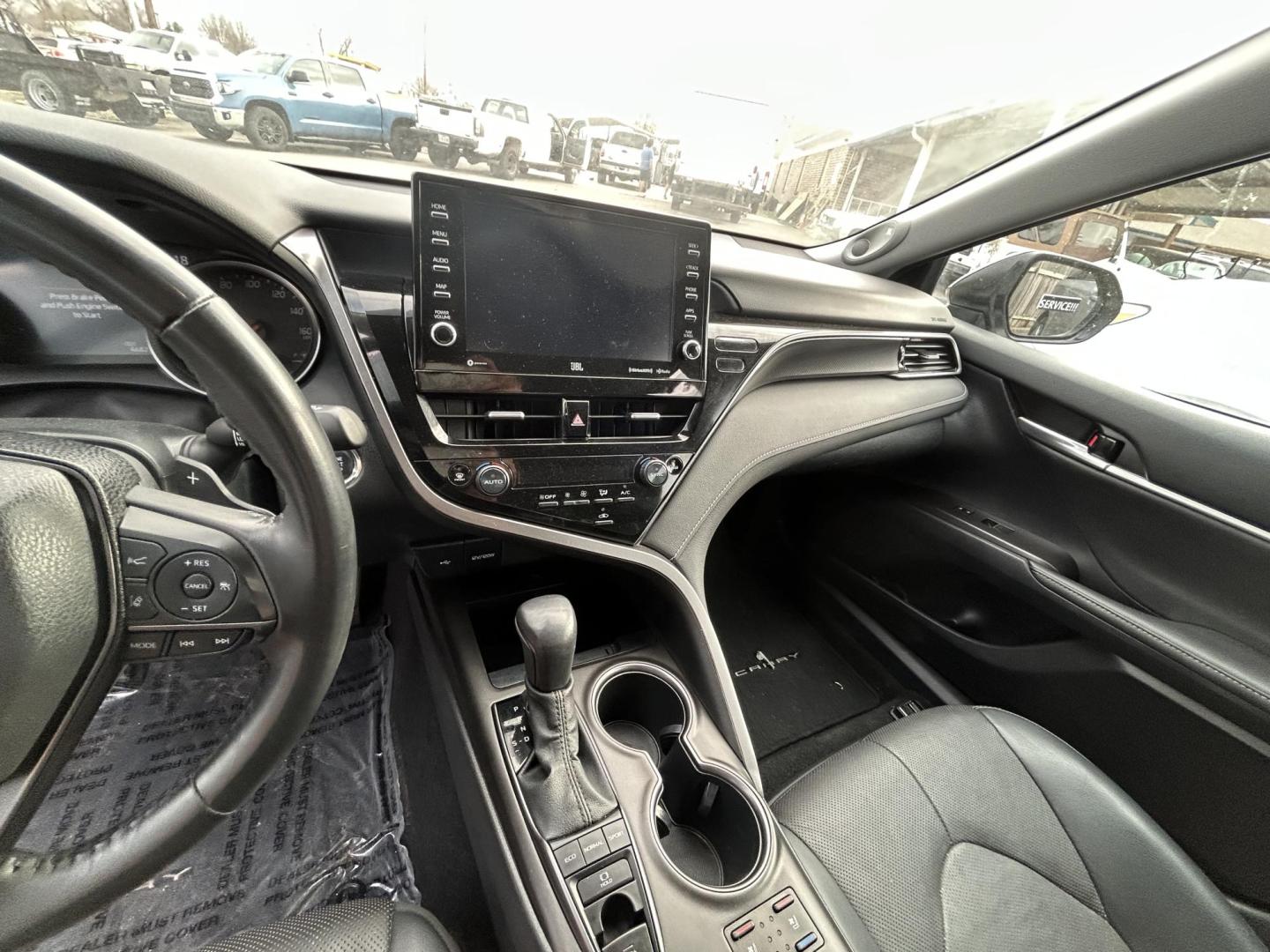 2023 Silver Toyota Camry XSE V6 (4T1KZ1AK0PU) with an 3.0L V6 DOHC 24V engine, 8A transmission, located at 1687 Business 35 S, New Braunfels, TX, 78130, (830) 625-7159, 29.655487, -98.051491 - Photo#11