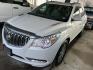 2016 White Buick Enclave Leather FWD (5GAKRBKD8GJ) with an 3.6L V6 DOHC 24V engine, 6-Speed Automatic Overdrive transmission, located at 1687 Business 35 S, New Braunfels, TX, 78130, (830) 625-7159, 29.655487, -98.051491 - Photo#0