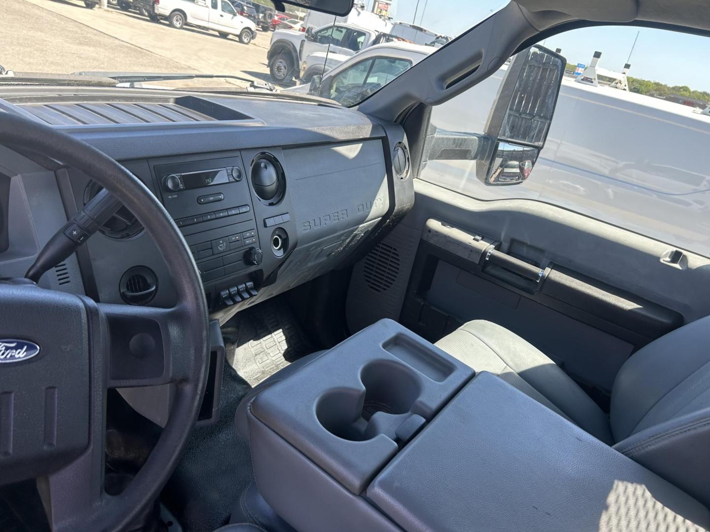 2017 White Ford F-650 Regular Cab 2WD DRW (1FDNF6DC3HD) with an 6.7L V8 DIESEL engine, located at 1687 Business 35 S, New Braunfels, TX, 78130, (830) 625-7159, 29.655487, -98.051491 - Photo#11