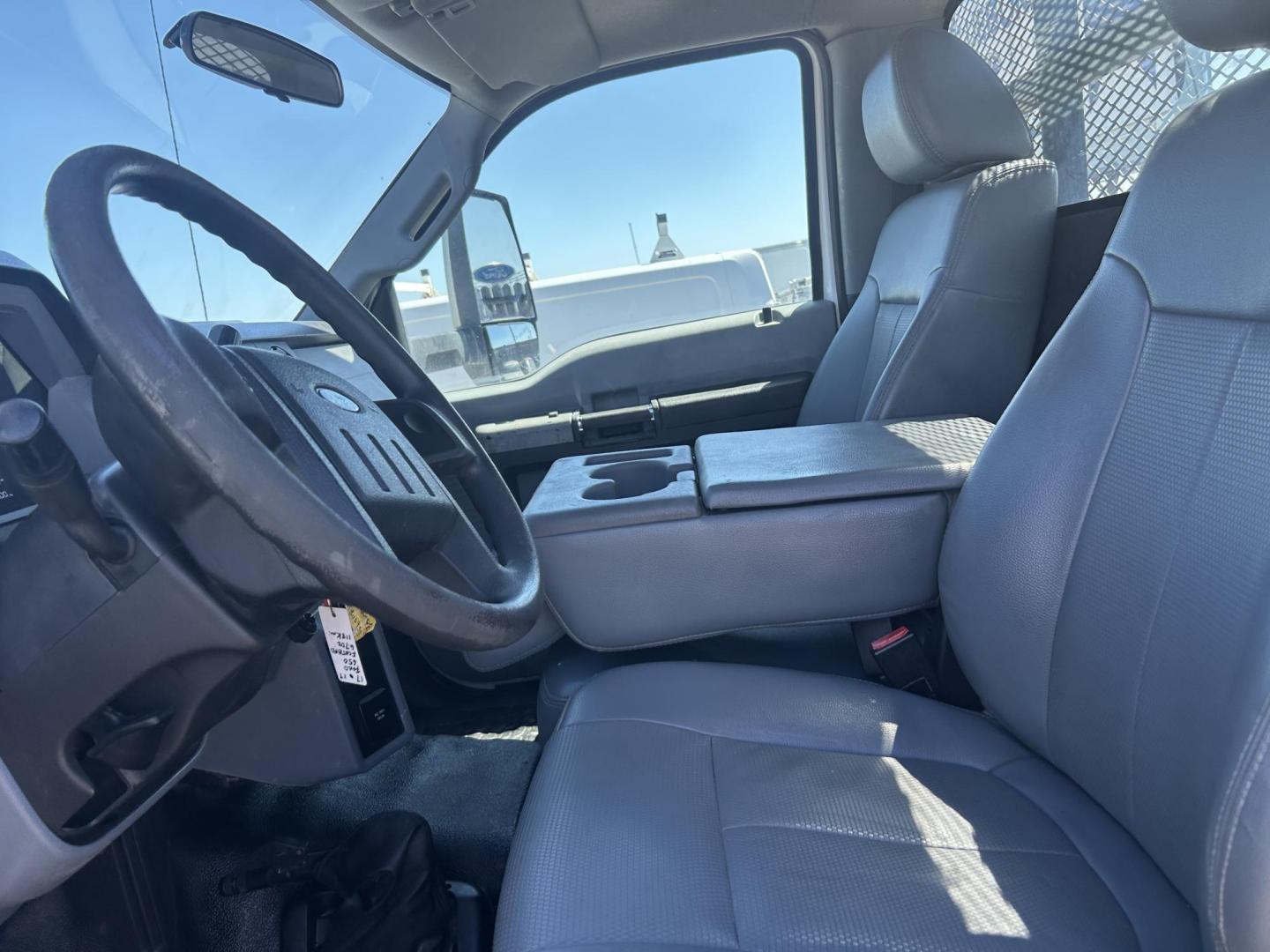 2017 White Ford F-650 Regular Cab 2WD DRW (1FDNF6DC3HD) with an 6.7L V8 DIESEL engine, located at 1687 Business 35 S, New Braunfels, TX, 78130, (830) 625-7159, 29.655487, -98.051491 - Photo#10