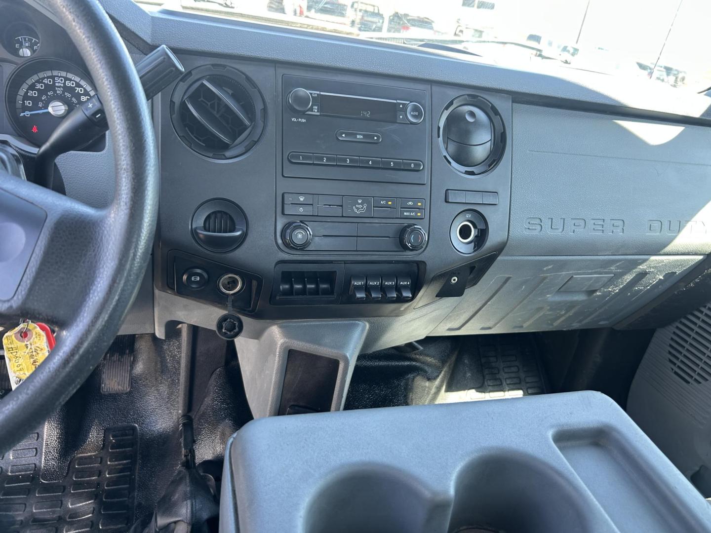 2017 White Ford F-650 Regular Cab 2WD DRW (1FDNF6DC3HD) with an 6.7L V8 DIESEL engine, located at 1687 Business 35 S, New Braunfels, TX, 78130, (830) 625-7159, 29.655487, -98.051491 - Photo#12