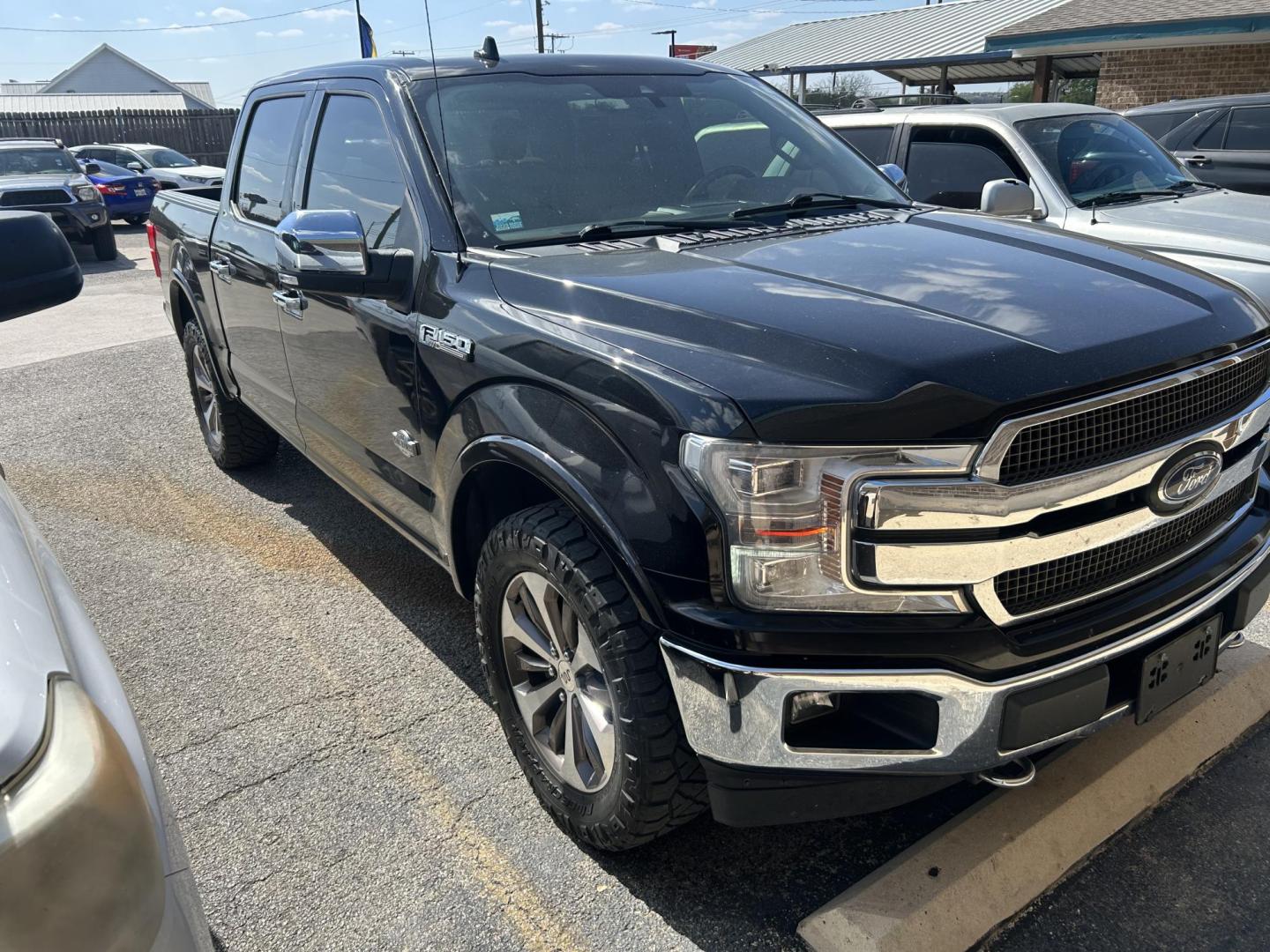 2019 Black Ford F-150 King Ranch SuperCrew 6.5-ft. Bed 4WD (1FTEW1E43KF) with an 3.5L V6 TURBO engine, 6A transmission, located at 1687 Business 35 S, New Braunfels, TX, 78130, (830) 625-7159, 29.655487, -98.051491 - Photo#1