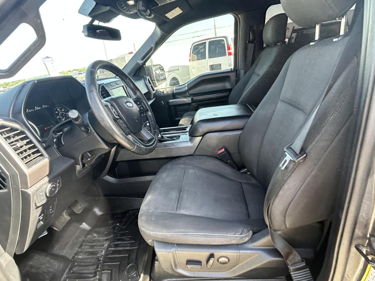 2019 Gray Ford F-150 Lariat SuperCrew 5.5-ft. Bed 4WD (1FTEW1E55KK) with an 5.0L V8 OHV 32V engine, 6A transmission, located at 1687 Business 35 S, New Braunfels, TX, 78130, (830) 625-7159, 29.655487, -98.051491 - Photo#12