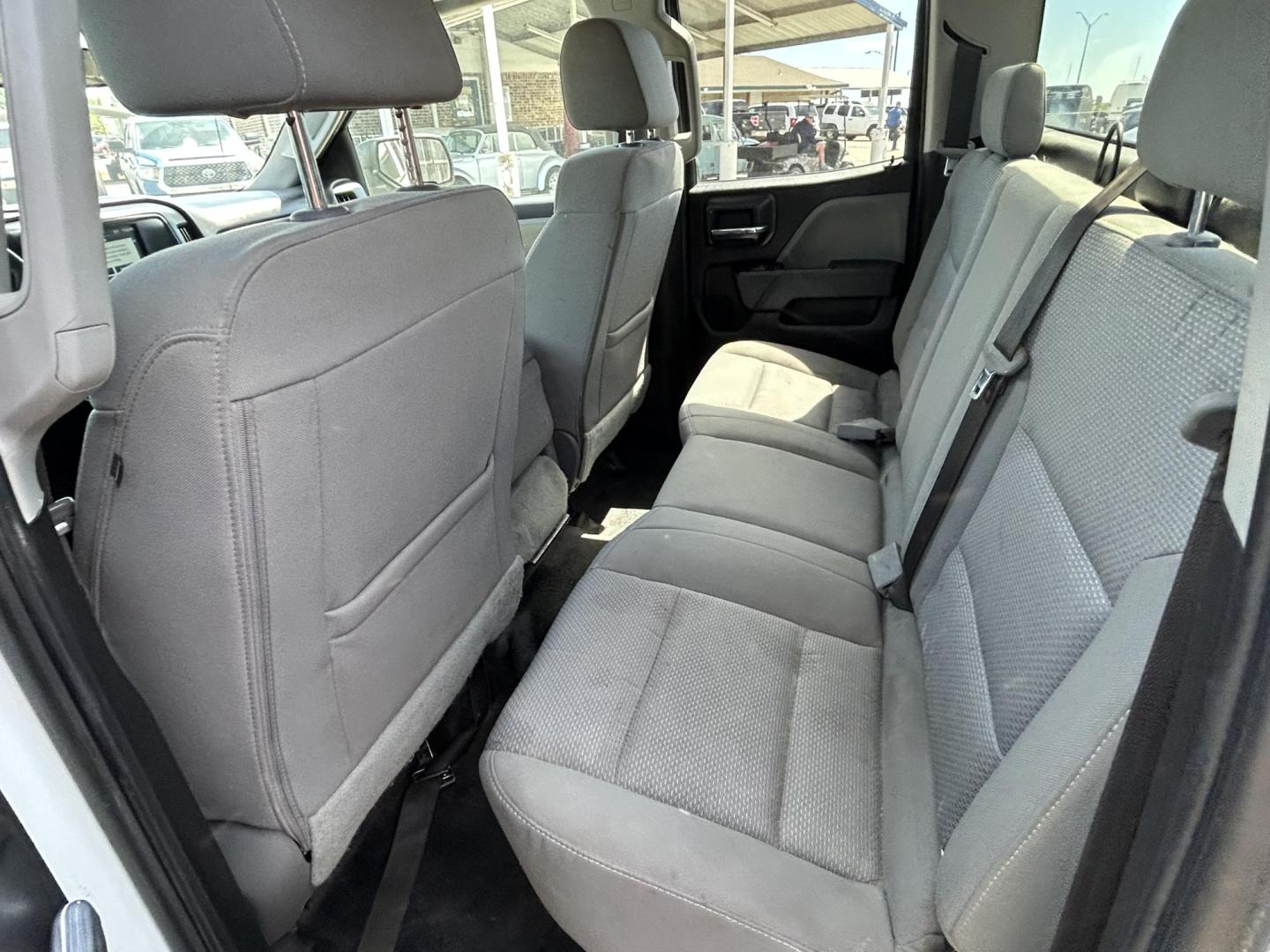 2019 White Chevrolet Silverado 1500 Work Truck Double Cab 2WD (2GCRCNEC8K1) with an 5.3L V8 OHV 16V engine, 6A transmission, located at 1687 Business 35 S, New Braunfels, TX, 78130, (830) 625-7159, 29.655487, -98.051491 - Photo#6