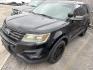 2017 Black Ford Explorer Police 4WD (1FM5K8AR8HG) with an 3.7L V6 DOHC 24V engine, 6A transmission, located at 1687 Business 35 S, New Braunfels, TX, 78130, (830) 625-7159, 29.655487, -98.051491 - Photo#0
