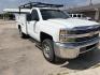 2015 White Chevrolet Silverado 2500HD Work Truck Long Box 2WD (1GB0CUEG8FZ) with an 6.0L V8 OHV 16V FFV engine, 6-Speed Automatic transmission, located at 1687 Business 35 S, New Braunfels, TX, 78130, (830) 625-7159, 29.655487, -98.051491 - Photo#1