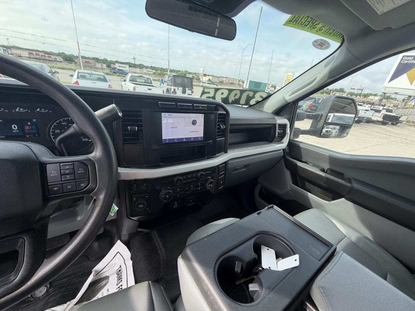 2024 White Ford F-450 SD SuperCab DRW 4WD (1FD0X4HNXRE) with an 7.3L V8 OHV 16V engine, located at 1687 Business 35 S, New Braunfels, TX, 78130, (830) 625-7159, 29.655487, -98.051491 - Photo#11