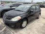 2011 Black Nissan Versa 1.8 S Hatchback (3N1BC1CP1BL) with an 1.8L L4 DOHC 16V engine, located at 1687 Business 35 S, New Braunfels, TX, 78130, (830) 625-7159, 29.655487, -98.051491 - Photo#0