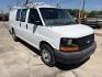 2015 White Chevrolet Express 2500 Cargo FFV (1GCWGFCF8F1) with an 4.8L V8 FFV engine, 6-Speed Automatic transmission, located at 1687 Business 35 S, New Braunfels, TX, 78130, (830) 625-7159, 29.655487, -98.051491 - Photo#1