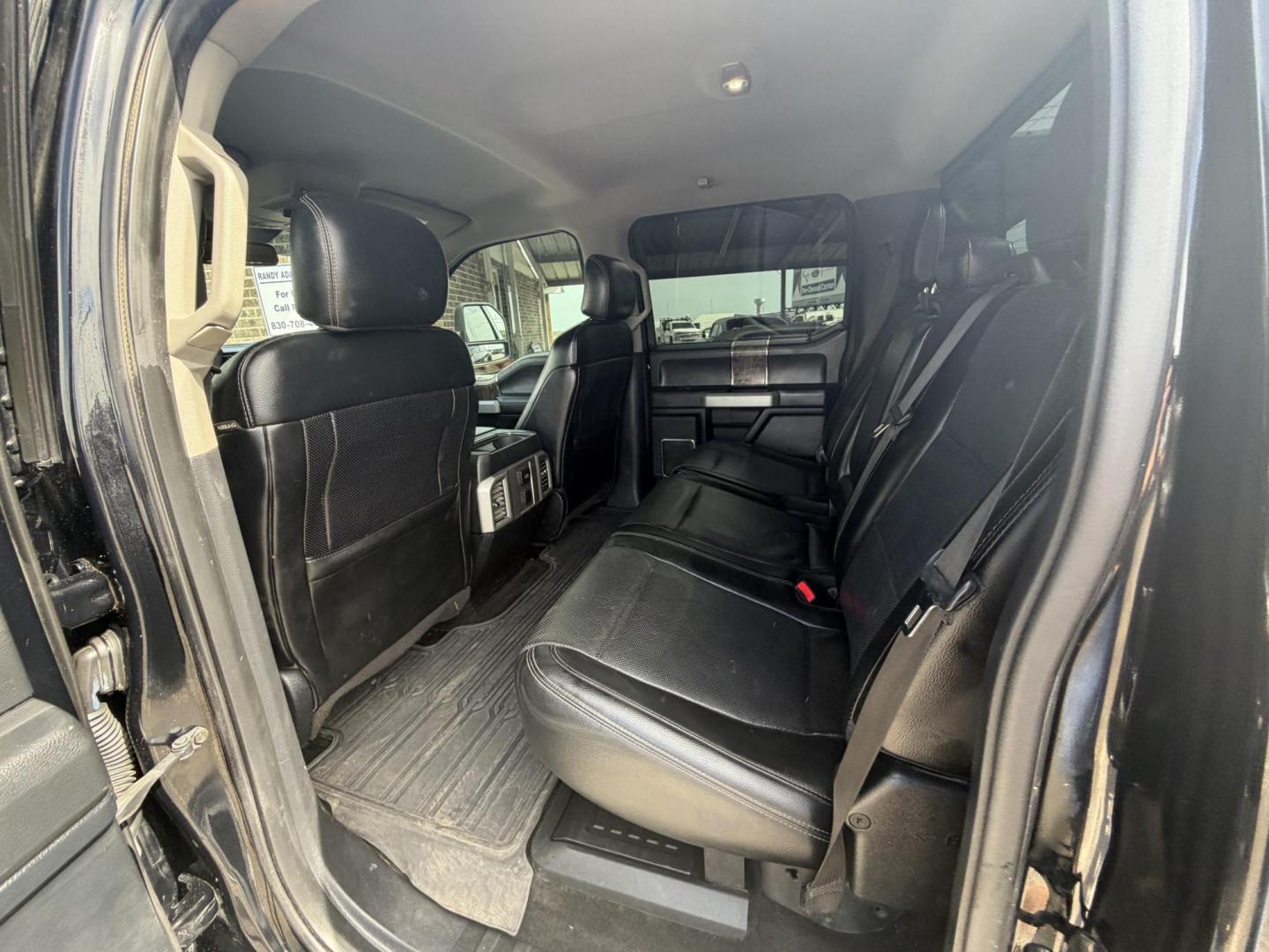 2017 Black Ford F-350 SD Lariat Crew Cab Long Bed DRW 4WD (1FT8W3DT5HE) with an 6.7L V8 OHV 16V DIESEL engine, 6A transmission, located at 1687 Business 35 S, New Braunfels, TX, 78130, (830) 625-7159, 29.655487, -98.051491 - Photo#8