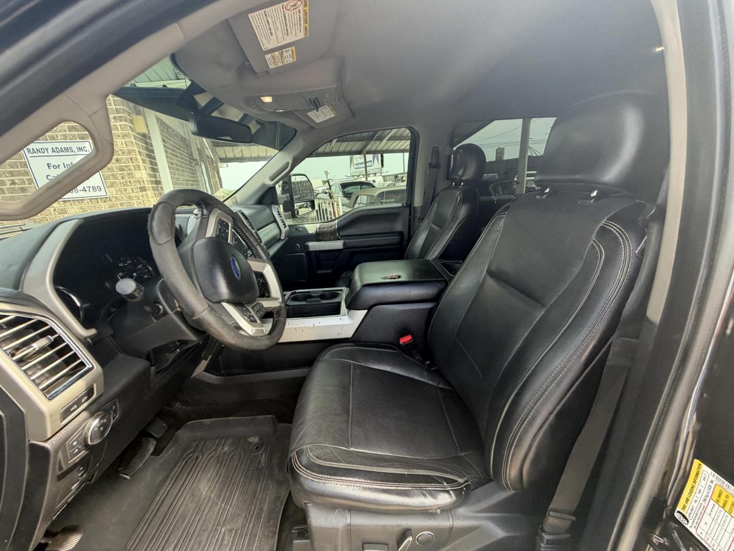 2017 Black Ford F-350 SD Lariat Crew Cab Long Bed DRW 4WD (1FT8W3DT5HE) with an 6.7L V8 OHV 16V DIESEL engine, 6A transmission, located at 1687 Business 35 S, New Braunfels, TX, 78130, (830) 625-7159, 29.655487, -98.051491 - Photo#10