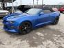 2017 Blue Chevrolet Camaro 2SS Convertible (1G1FH3D7XH0) with an 6.2L V8 OHV 16V engine, 6A transmission, located at 1687 Business 35 S, New Braunfels, TX, 78130, (830) 625-7159, 29.655487, -98.051491 - Photo#0