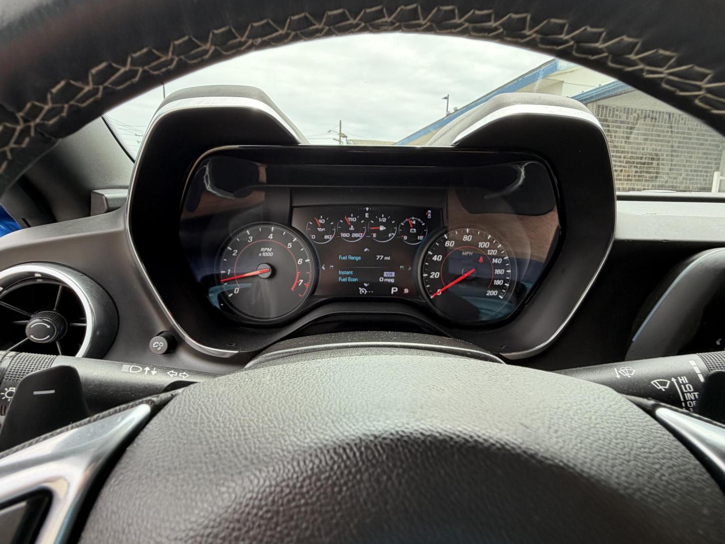 2017 Blue Chevrolet Camaro 2SS Convertible (1G1FH3D7XH0) with an 6.2L V8 OHV 16V engine, 6A transmission, located at 1687 Business 35 S, New Braunfels, TX, 78130, (830) 625-7159, 29.655487, -98.051491 - Photo#12