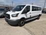 2017 White Ford Transit 350 Wagon Low Roof XLT 60/40 Pass. 148-in. WB (1FBZX2ZM4HK) with an 3.7L V6 DOHC 24V engine, 6A transmission, located at 1687 Business 35 S, New Braunfels, TX, 78130, (830) 625-7159, 29.655487, -98.051491 - Photo#0