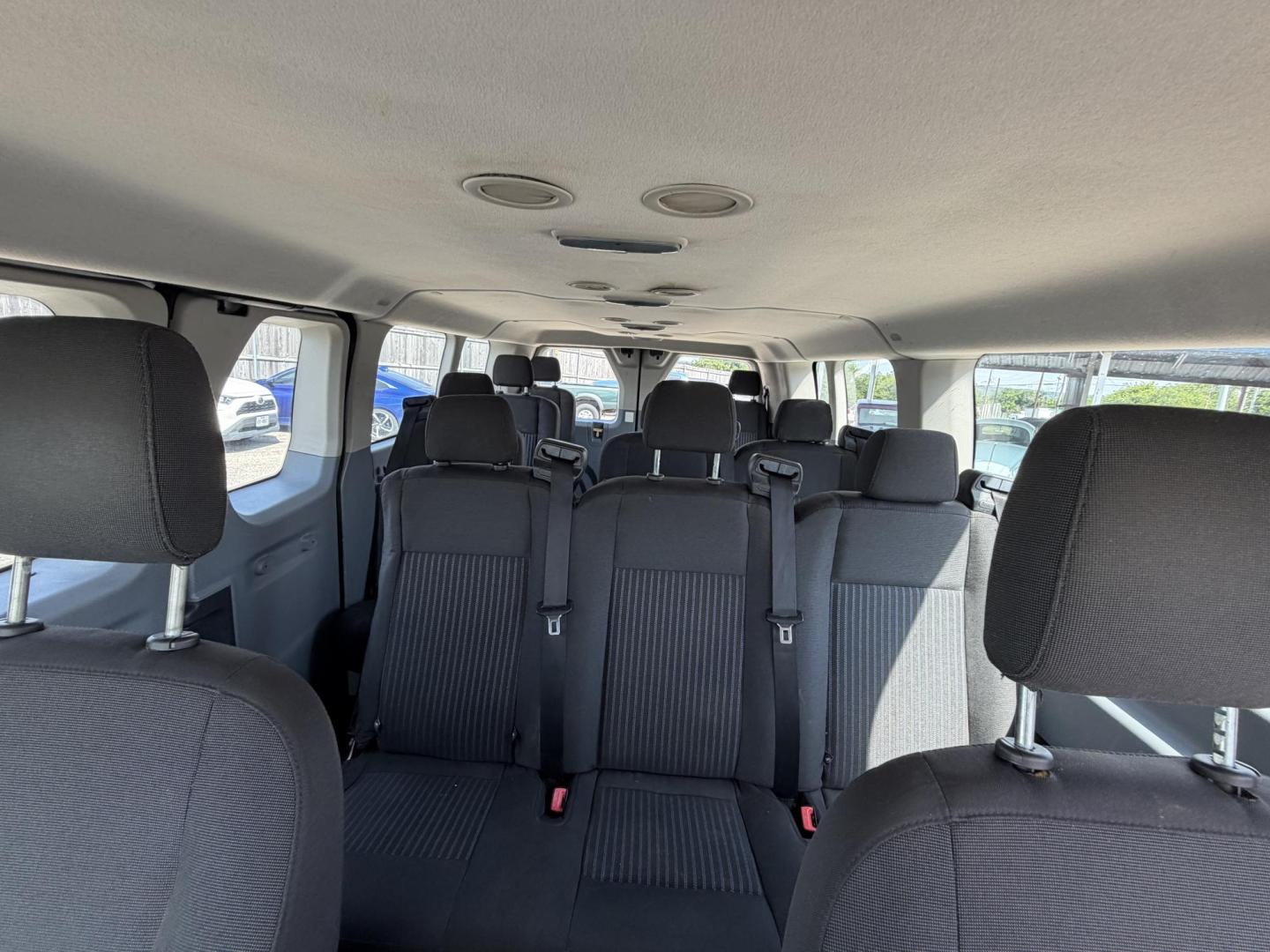 2017 White Ford Transit 350 Wagon Low Roof XLT 60/40 Pass. 148-in. WB (1FBZX2ZM4HK) with an 3.7L V6 DOHC 24V engine, 6A transmission, located at 1687 Business 35 S, New Braunfels, TX, 78130, (830) 625-7159, 29.655487, -98.051491 - Photo#11