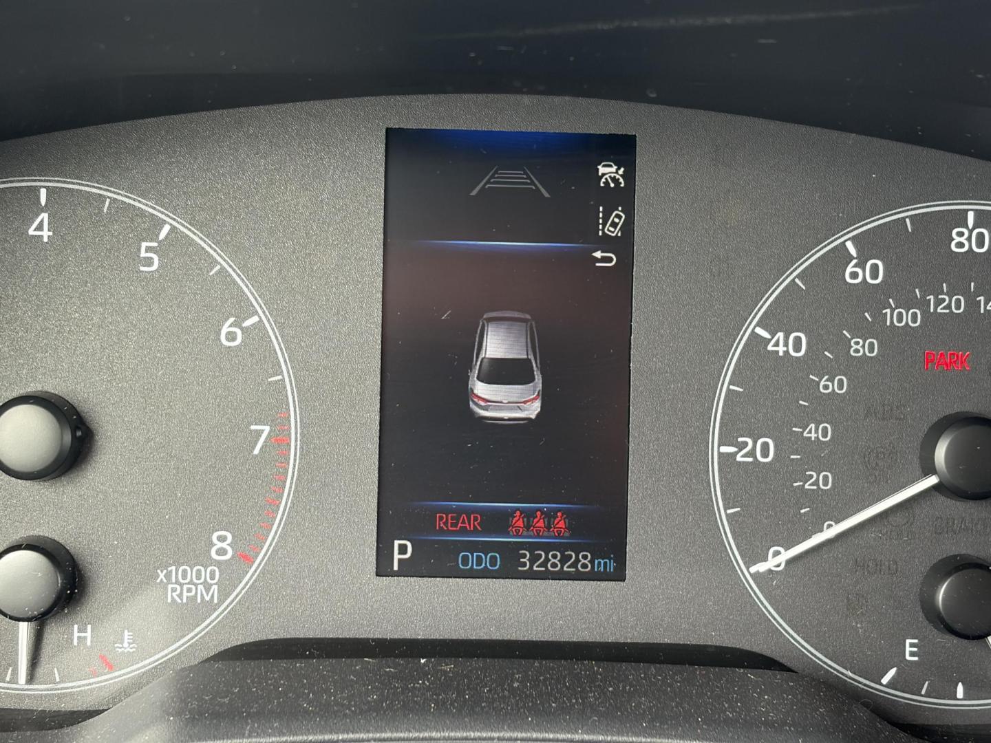 2024 White Toyota Corolla LE (5YFB4MDE8RP) with an 2.0L L4 DOHC 16V engine, CVT transmission, located at 1687 Business 35 S, New Braunfels, TX, 78130, (830) 625-7159, 29.655487, -98.051491 - Photo#11