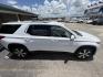 2018 White Chevrolet Traverse LT Leather FWD (1GNERHKW8JJ) with an 3.6L V6 DOHC 24V engine, 9A transmission, located at 1687 Business 35 S, New Braunfels, TX, 78130, (830) 625-7159, 29.655487, -98.051491 - Photo#2