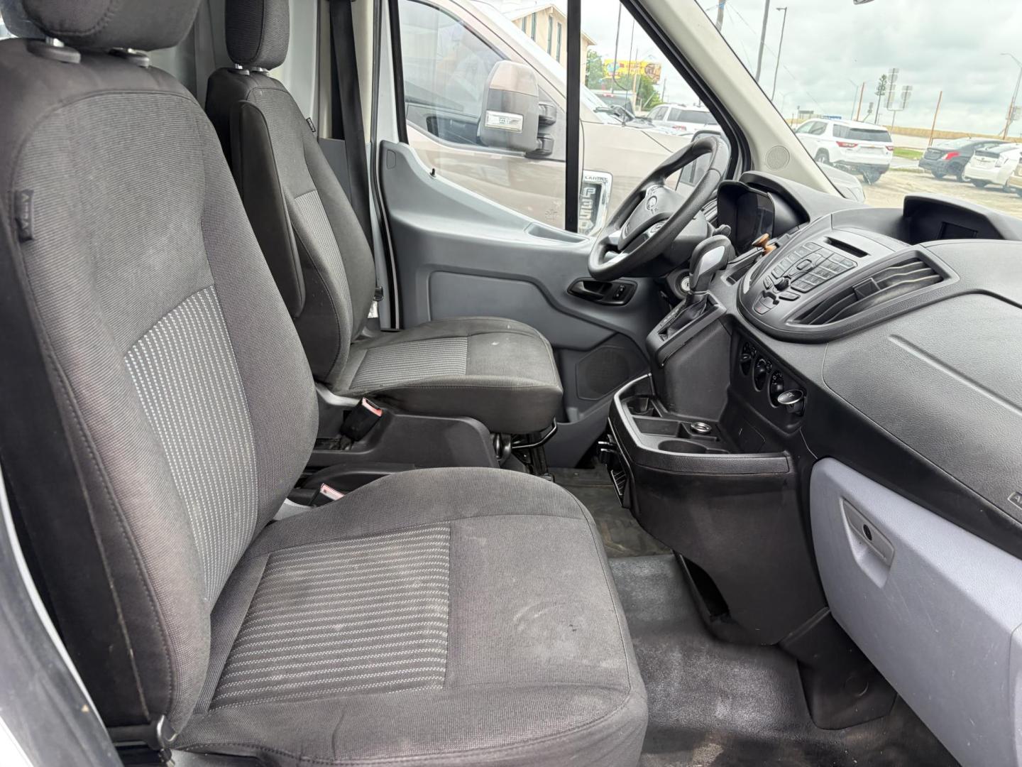 2019 White Ford Transit T-350 (1FDBW5PM3KK) with an 3.7L V6 DOHC 24V engine, located at 1687 Business 35 S, New Braunfels, TX, 78130, (830) 625-7159, 29.655487, -98.051491 - Photo#2