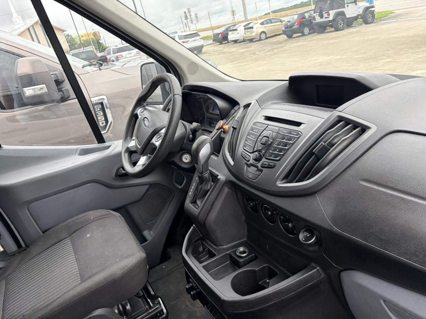 2019 White Ford Transit T-350 (1FDBW5PM3KK) with an 3.7L V6 DOHC 24V engine, located at 1687 Business 35 S, New Braunfels, TX, 78130, (830) 625-7159, 29.655487, -98.051491 - Photo#3