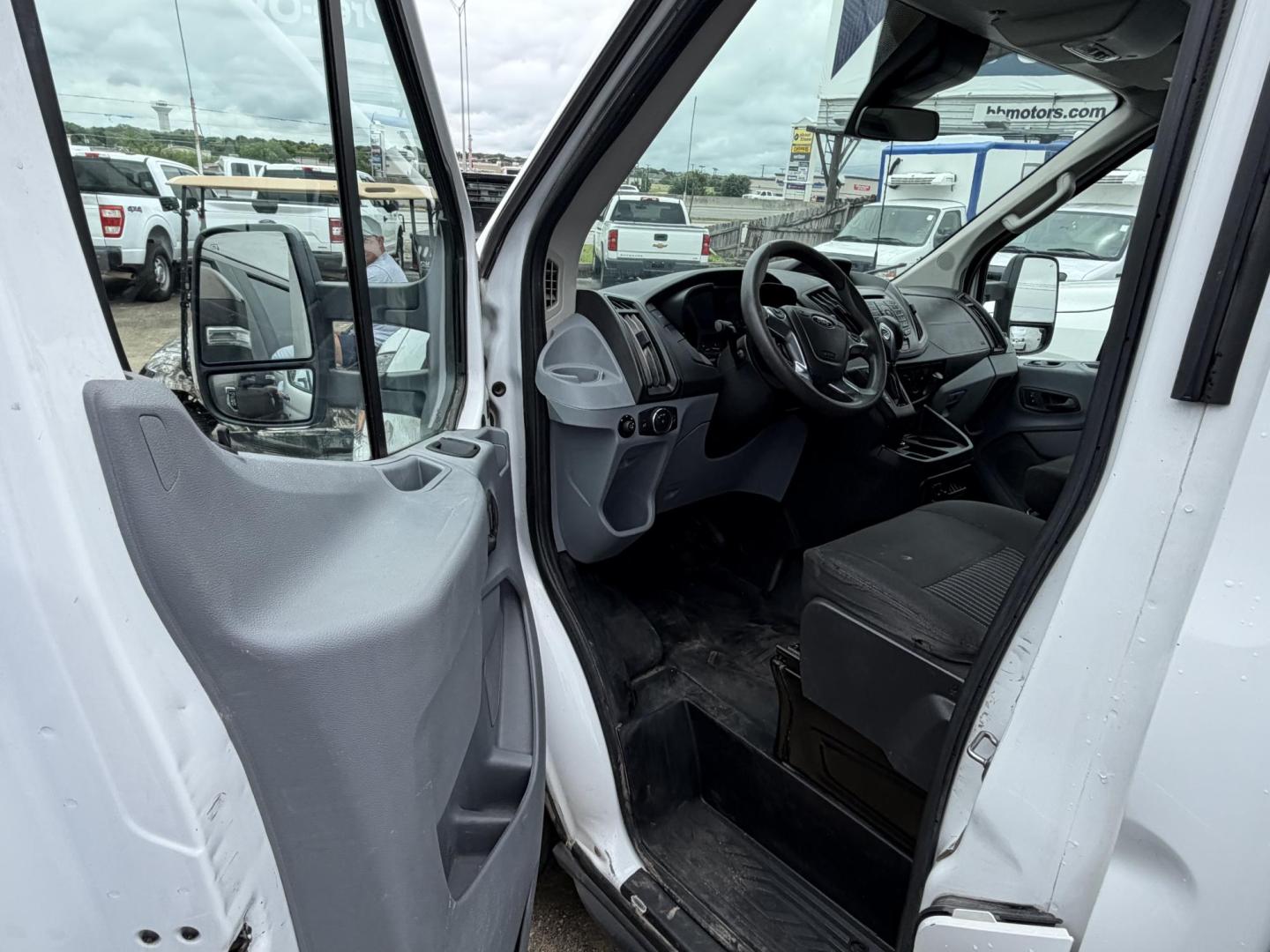 2019 White Ford Transit T-350 (1FDBW5PM3KK) with an 3.7L V6 DOHC 24V engine, located at 1687 Business 35 S, New Braunfels, TX, 78130, (830) 625-7159, 29.655487, -98.051491 - Photo#6