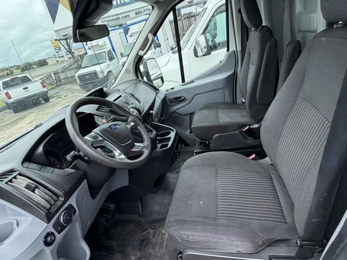 2019 White Ford Transit T-350 (1FDBW5PM3KK) with an 3.7L V6 DOHC 24V engine, located at 1687 Business 35 S, New Braunfels, TX, 78130, (830) 625-7159, 29.655487, -98.051491 - Photo#7