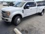 2018 White Ford F-450 SD Platinum Crew Cab DRW 4WD (1FT8W4DT5JE) with an 6.7L V8 OHV 16V DIESEL engine, 6A transmission, located at 1687 Business 35 S, New Braunfels, TX, 78130, (830) 625-7159, 29.655487, -98.051491 - Photo#0