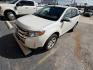 2014 White Ford Edge SEL FWD (2FMDK3JC9EB) with an 3.5L V6 DOHC 24V engine, 6-Speed Automatic transmission, located at 1687 Business 35 S, New Braunfels, TX, 78130, (830) 625-7159, 29.655487, -98.051491 - Photo#0