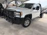 2019 White GMC Sierra 2500HD Base Double Cab Long Box 2WD (2GT21NEGXK1) with an 6.0L V8 OHV 16V FFV engine, 6A transmission, located at 1687 Business 35 S, New Braunfels, TX, 78130, (830) 625-7159, 29.655487, -98.051491 - Photo#0