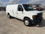 2013 White Ford E-Series Van E-250 (1FTNE2EW4DD) with an 4.6L V8 SOHC 16V engine, 4-Speed Automatic transmission, located at 1687 Business 35 S, New Braunfels, TX, 78130, (830) 625-7159, 29.655487, -98.051491 - Photo#1