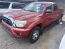 2013 Red Toyota Tacoma PreRunner Double Cab V6 Auto 2WD (3TMJU4GN5DM) with an 4.0L V6 DOHC 24V engine, 5-Speed Automatic transmission, located at 1687 Business 35 S, New Braunfels, TX, 78130, (830) 625-7159, 29.655487, -98.051491- Photo#0