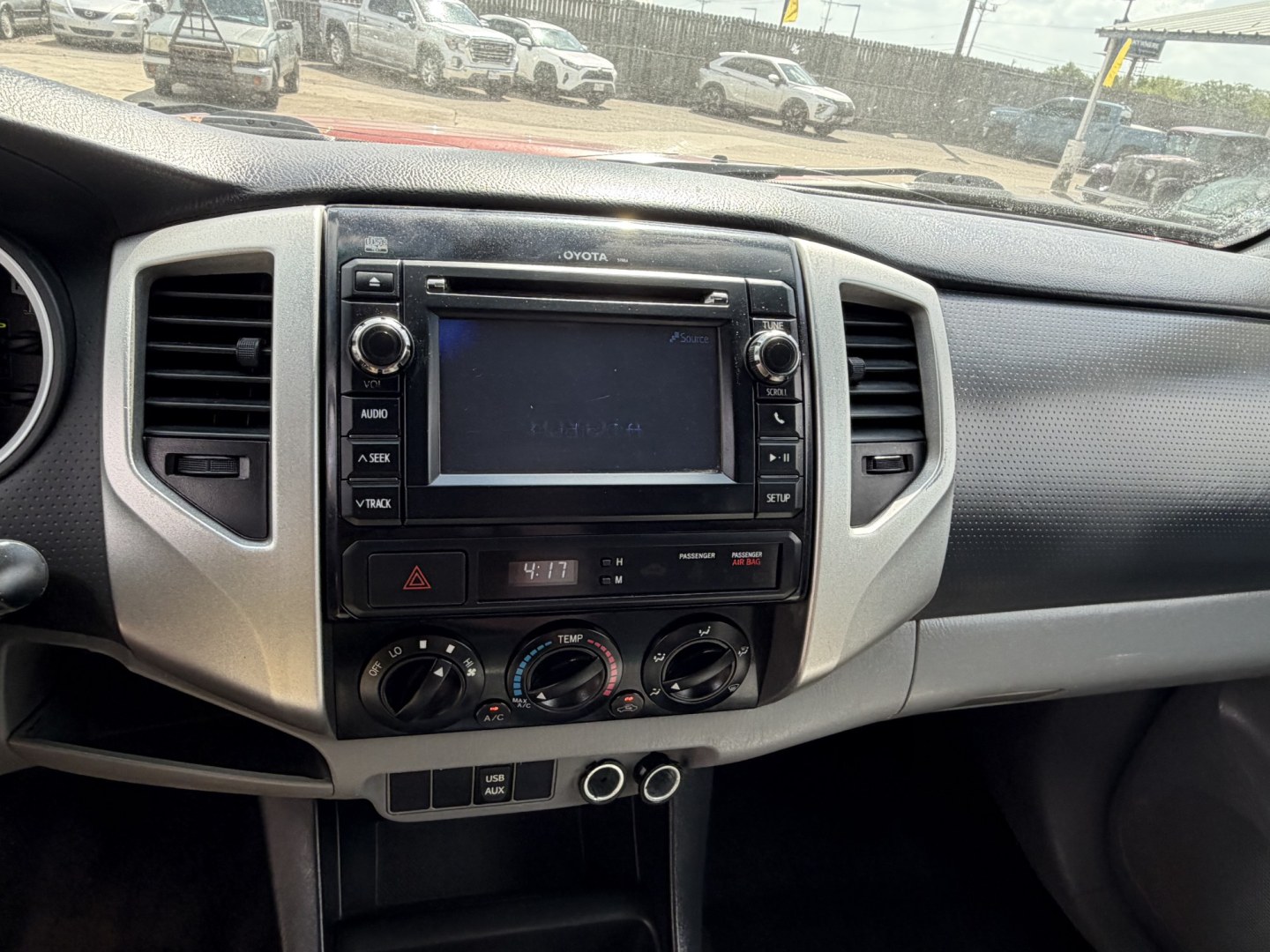 2013 Red Toyota Tacoma PreRunner Double Cab V6 Auto 2WD (3TMJU4GN5DM) with an 4.0L V6 DOHC 24V engine, 5-Speed Automatic transmission, located at 1687 Business 35 S, New Braunfels, TX, 78130, (830) 625-7159, 29.655487, -98.051491- Photo#14