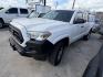 2021 White Toyota Tacoma SR5 Access Cab I4 6AT 2WD (3TYRX5GN5MT) with an 2.7L L4 DOHC 16V engine, 6A transmission, located at 1687 Business 35 S, New Braunfels, TX, 78130, (830) 625-7159, 29.655487, -98.051491- Photo#0