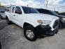 2021 White Toyota Tacoma SR5 Access Cab I4 6AT 2WD (3TYRX5GN5MT) with an 2.7L L4 DOHC 16V engine, 6A transmission, located at 1687 Business 35 S, New Braunfels, TX, 78130, (830) 625-7159, 29.655487, -98.051491- Photo#1