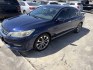 2014 Blue Honda Accord Sport Sedan CVT (1HGCR2F51EA) with an 2.4L L4 DOHC 16V engine, Continuously Variable Transmission transmission, located at 1687 Business 35 S, New Braunfels, TX, 78130, (830) 625-7159, 29.655487, -98.051491- Photo#0