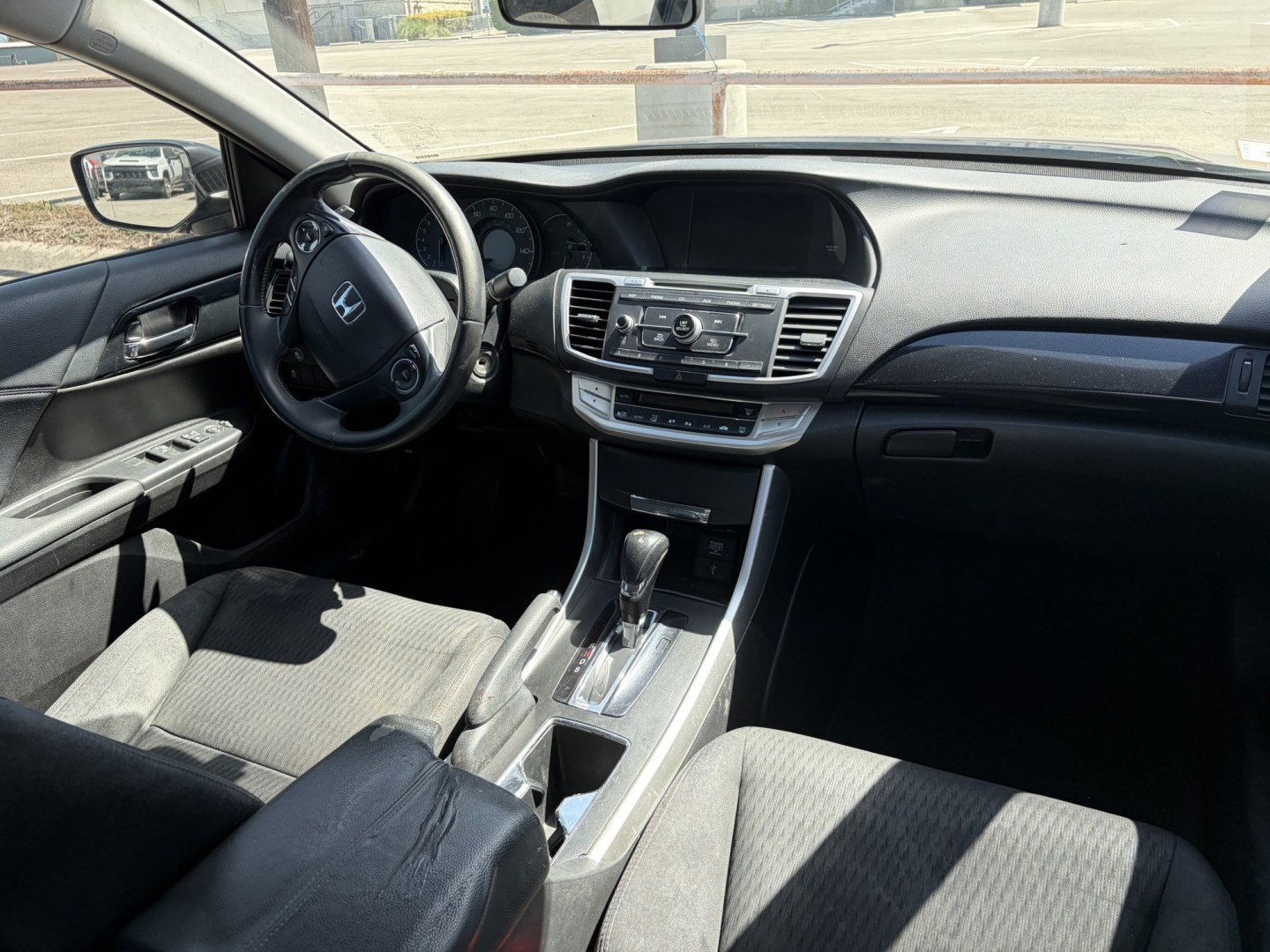 2014 Blue Honda Accord Sport Sedan CVT (1HGCR2F51EA) with an 2.4L L4 DOHC 16V engine, Continuously Variable Transmission transmission, located at 1687 Business 35 S, New Braunfels, TX, 78130, (830) 625-7159, 29.655487, -98.051491- Photo#5