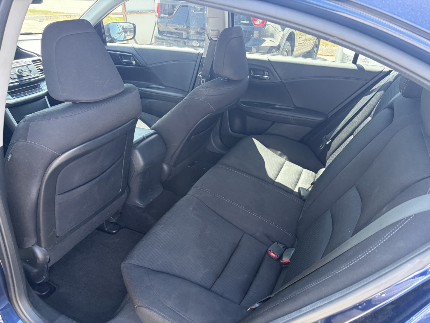 2014 Blue Honda Accord Sport Sedan CVT (1HGCR2F51EA) with an 2.4L L4 DOHC 16V engine, Continuously Variable Transmission transmission, located at 1687 Business 35 S, New Braunfels, TX, 78130, (830) 625-7159, 29.655487, -98.051491- Photo#8