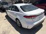2023 White Toyota Corolla LE (5YFB4MDE6PP) with an 2.0L L4 DOHC 16V engine, CVT transmission, located at 1687 Business 35 S, New Braunfels, TX, 78130, (830) 625-7159, 29.655487, -98.051491- Photo#7